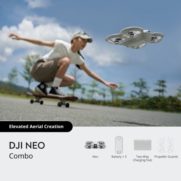 DJI Neo Combo (No RC) – Professional Flight Experience Without Remote Controller